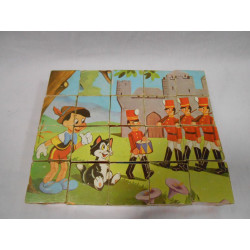 Puzzles cubes Pinocchio Disney