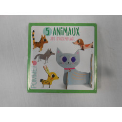 5 animaux jeu...