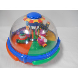 Toupie Musicale avec Clowns