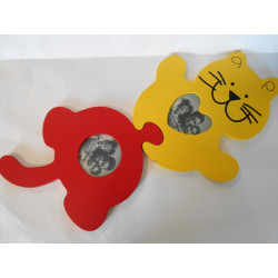 Cadre photo puzzle chat