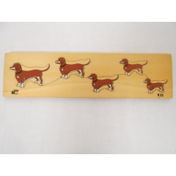 Puzzle famille chiens