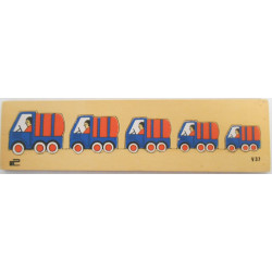 Lot de puzzles en bois