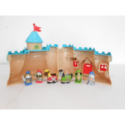 Château avec chevaliers