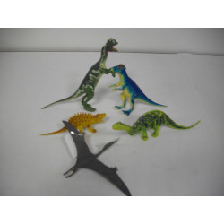 Lot de 5 dinosaures