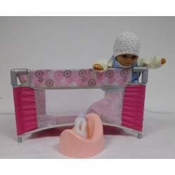Lit parc avec bébé