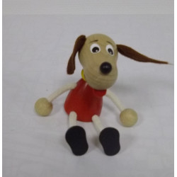 Chien en bois