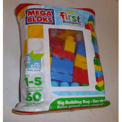 Sac de Mega blocks 60 pièces