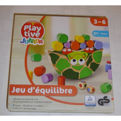 Jeux d'équilibre tortue en...