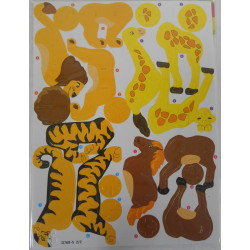 Maquettes 3D zoo ( 8 animaux)