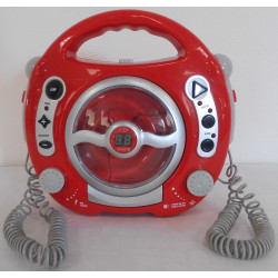 Lecteur CD et double micros