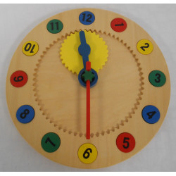 Horloge en bois