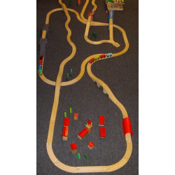 Circuit bois trains et...