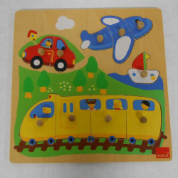 Puzzle paysage en bois