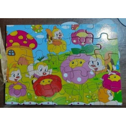 Puzzle en bois 25 pièces