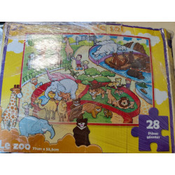 Puzzle de sol Le zoo